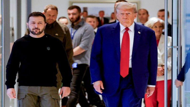 ট্রাম্পের সাথে এবার রুদ্ধদ্বার বৈঠকে আগ্রহী জেলেনস্কি, চান আমন্ত্রণ!